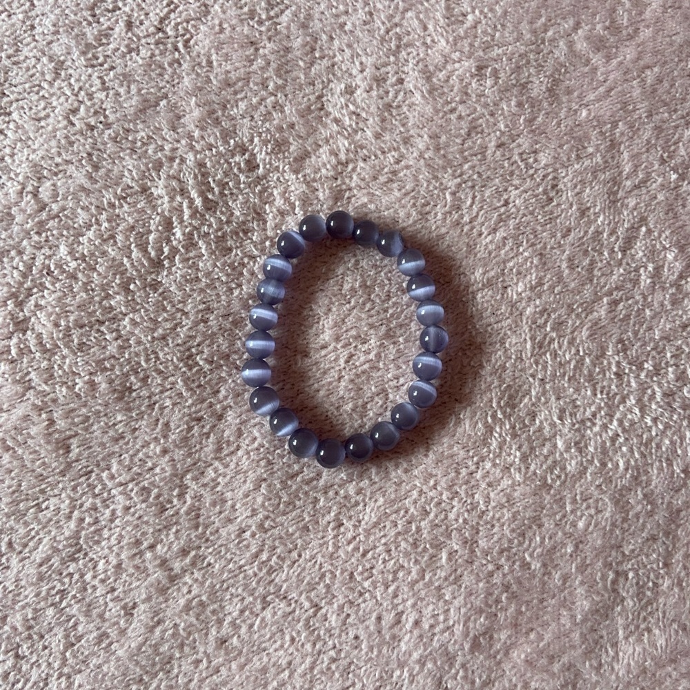 Crystal bead bracelet
